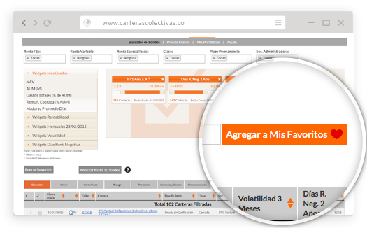 GUARDA TU SELECCIÓN CON MIS FAVORITOS 