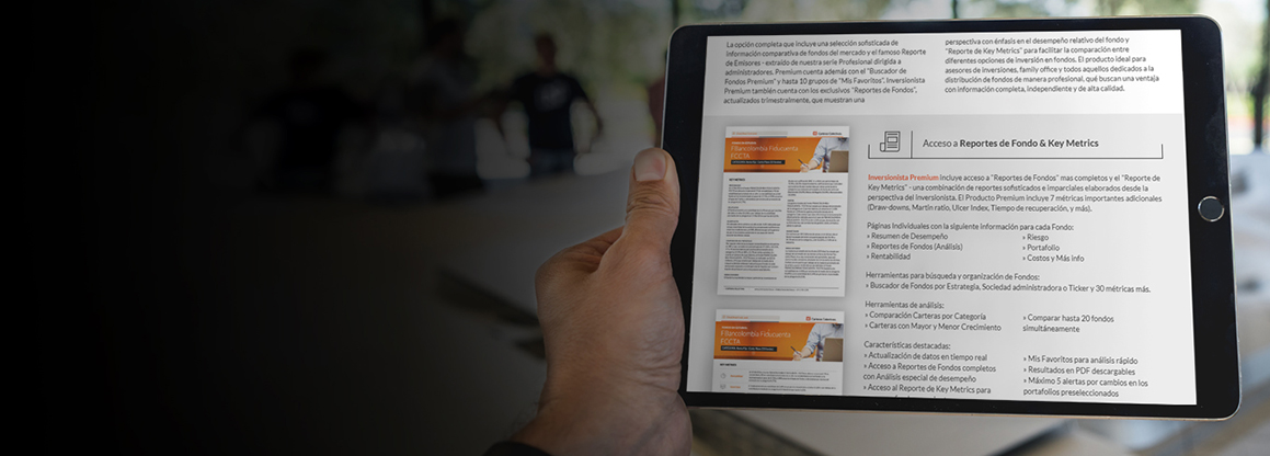 Reportes de Desempeño de Fondos